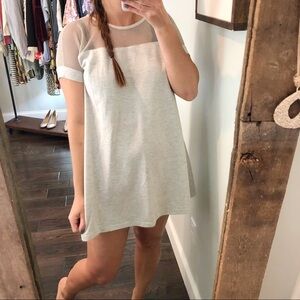 TOBI NWT medium soft T-shirt mesh sporty dress